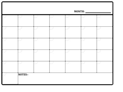 Printable Monthly Planner Template Available In Pdf And Browse From Monthly Planner