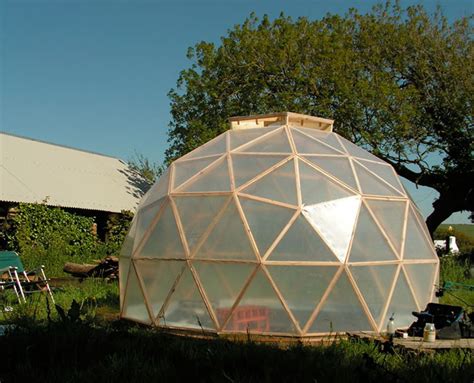 A Beautifully Efficient Diy Dome Greenhouse Off Grid World