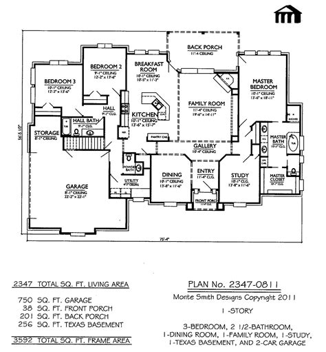 One Story Retirement House Plans Home Plans And Blueprints 152485