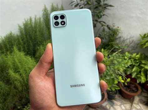 Samsung Galaxy A22 5g Recension En Prisvärd 5g Smartphone För