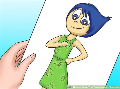 How To Draw Your Own Cartoon Character With Pictures Wiki How To