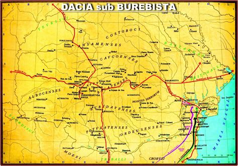 Dacia Under King Burebista Burebista Ancient Greek Βυρεβίστας