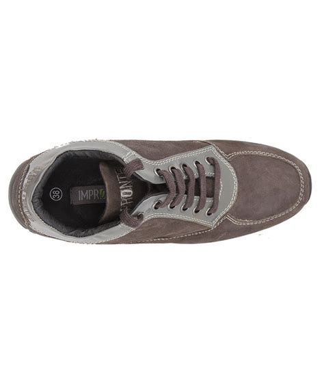 Impronte Gray Daily Wear Casual Shoes Price In India Buy Impronte Gray