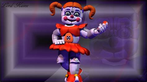 Circus Baby Blender Wallpaper By Lord Kaine Circus Baby Fnaf Baby