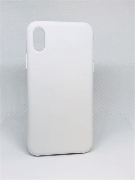 Iphone Xxs High Quality Silicone Case White 3049