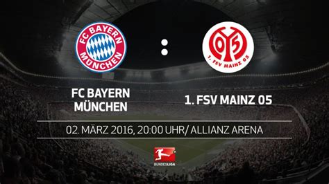 Bundesliga | Vorschau | FC Bayern München - 1. FSV Mainz 05 | 24. Spieltag