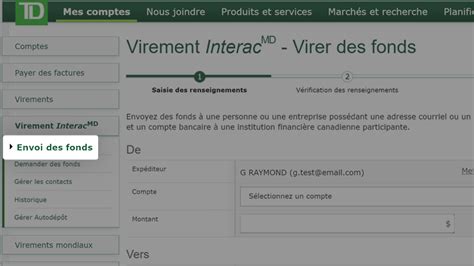 Envoyer Des Fonds Par Virement Interac Au Canada Avec BanqueNet