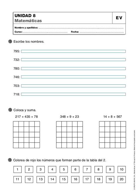 2º Primaria Matematicas Primaria Matematicas Anaya Matematicas