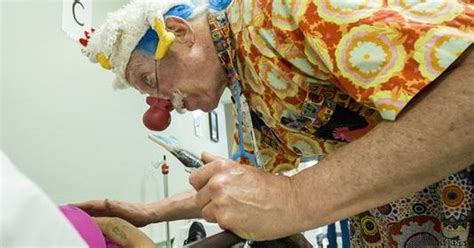 The Real Patch Adams Spreads Laughter At Hospital