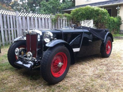 1949 Mg Tc Supercharged Race Configured Classic Mg T Series 1949