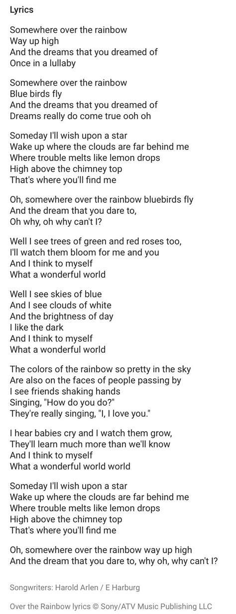 Somewhere Over The Rainbow Lyrics Muppets Somewherese
