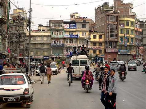 Photo Typical Street Scene In Kathmandu Nepal Hole In The Donut Cultural Travel