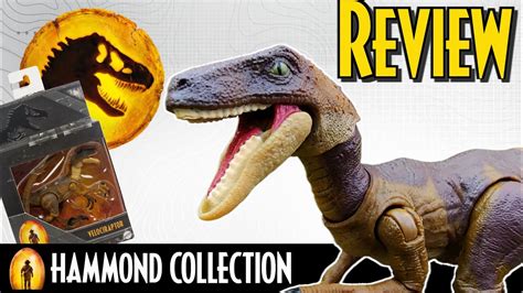 Review Velociraptor Hammond Collection Jurassic World Youtube