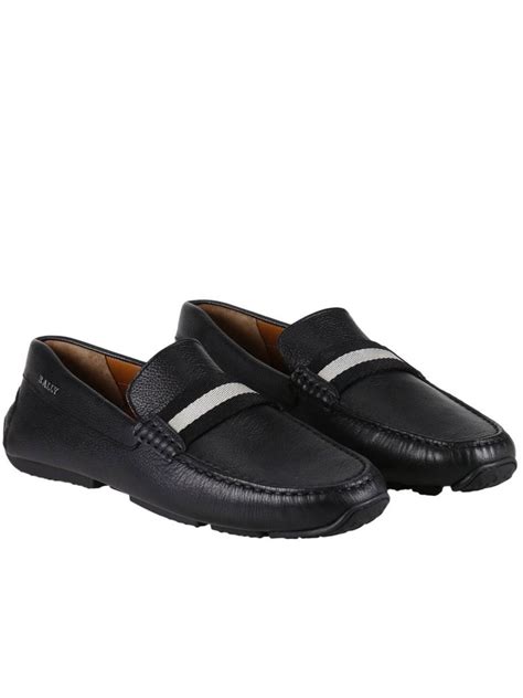 Bally Loafers Shoes Men Bally Black Mens Loafers And Boat Shoes