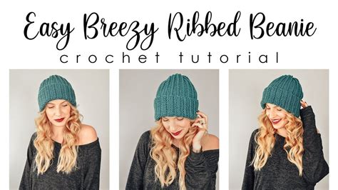 Easy Breezy Chunky Beanie Beginner Crochet Hat Artofit