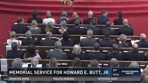 Memorial Service For Howard E Butt Jr