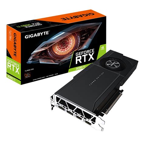 Gigabyte GeForce RTX 3080 Ti TURBO 12GB Video Card GV N308TTURBO 12GD