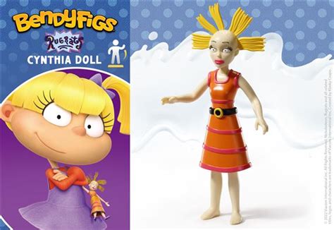 Rugrats Cynthia Doll Bendyfig At