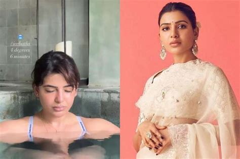 Samantha Ruth Prabhu Meditates In 4 Degree Ice Bath In Bali Amid Acting