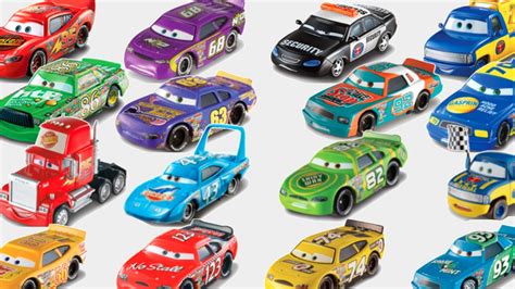 Disney Pixar Cars Piston Cup Racers Complete Set Lightning Mcqueen Chick Hicks Youtube