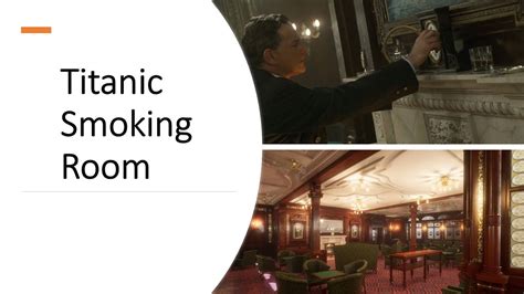 Titanic First Class Smoke Room Youtube