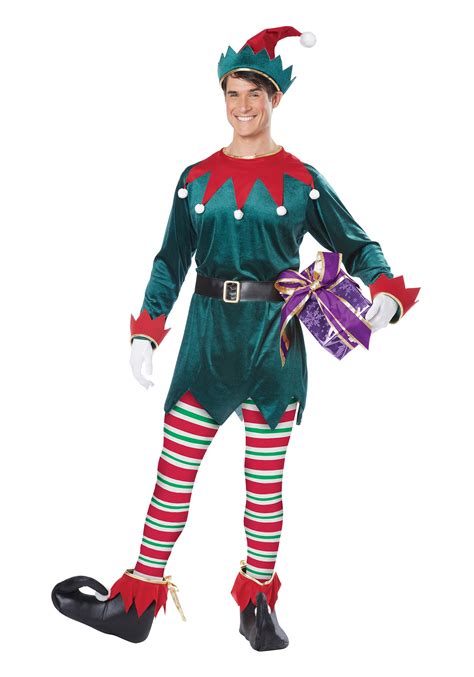 Fantasia De Elfo De Natal Adulto Adult Christmas Elf Costume
