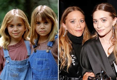 42 mary kate and ashley olsen mary and ashley were born in 1986 as olsen twins they fraternal