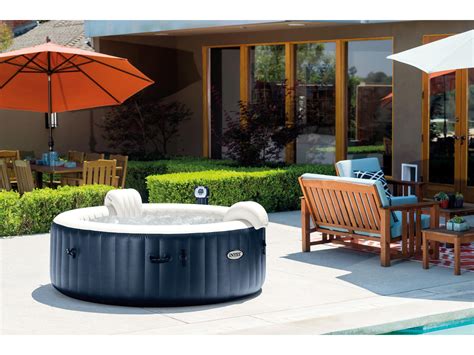 Intex Pure Spa Bubble Jacuzzi 196x71 Cm 4 Personnes Hubo