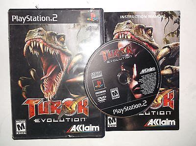 Turok Evolution Sony PlayStation 2 PS2 2002 COMPLETE W Manual EBay