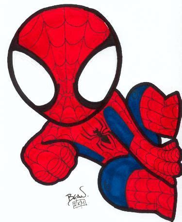 Videos infantil de dibujos animados para niños 2 3 años de spiderman el asombroso hombre araña con sus amigos la patrulla canina en este capitulo completo de. Divertidas Imágenes de Spiderman Chibi. | Spiderman chibi ...