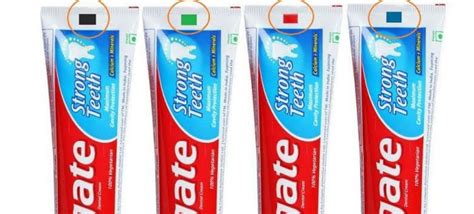 Is There Any Meaning Behind The Toothpaste Color Codes