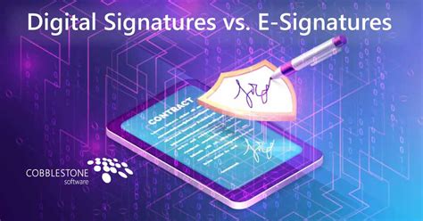 Digital Signatures Vs Electronic Signatures Whats The Difference