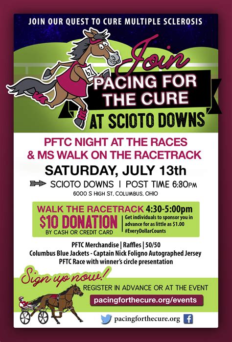 Scioto Downs | PFTC Night At The Races – Pacing For The Cure
