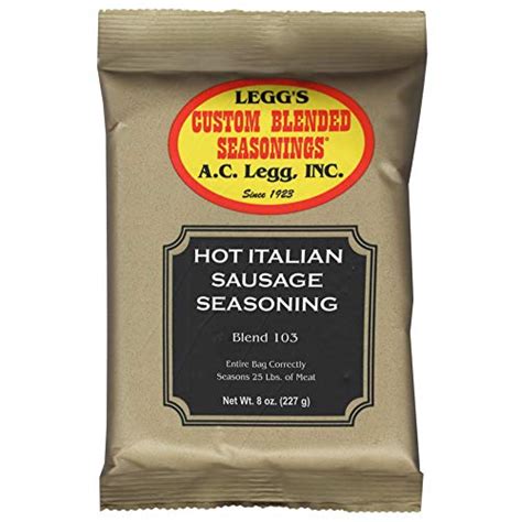 10 Best Italian Sausage Seasoning Mix In 2022 The Wrench Finder