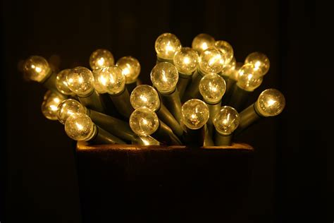 Free Photo Light Bulbs Christmas Decorations Free Image On Pixabay