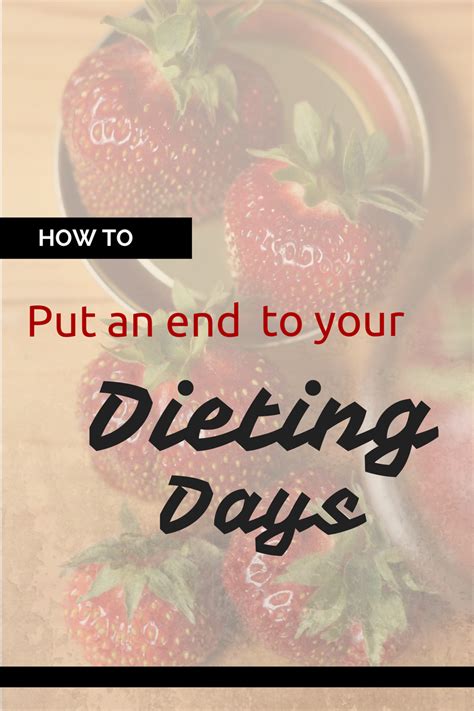 How To Put An End To Your Dieting Days Smart Nutrition With Jessica