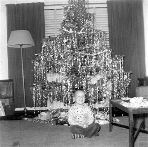 Christmas As A Little Girl With All The Icicles On The Tree
