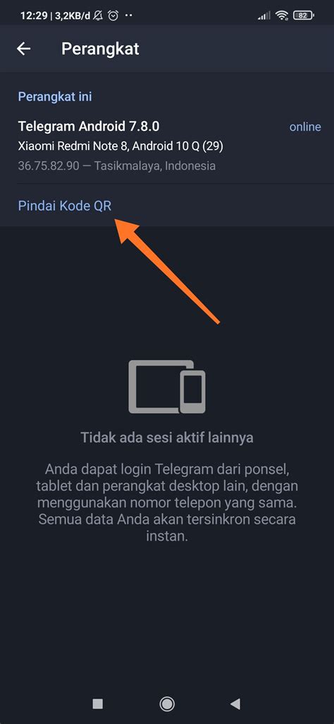 Mudah Ini Cara Login Telegram Web Dengan Scan Qr Code Inputekno