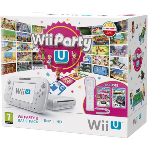 Wii U Wii Party U Nintendo Land Basic Pack Limited