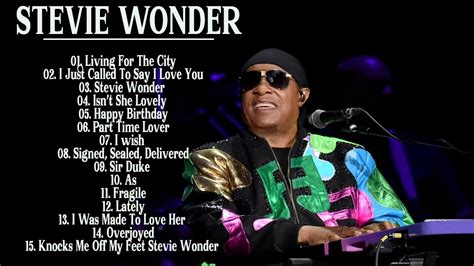 Stevie Wonder Greatest Hits Best Songs Of Stevie Wonder Full Playlist