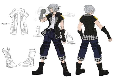 Heres Some Concept Art For Riku Rkingdomhearts
