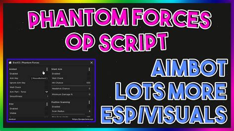 NEW Phantom Forces Script Hack GUI PASTEBIN 2022 YouTube