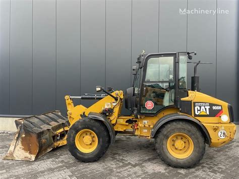 Caterpillar 908h Wheel Loader For Sale Netherlands Winterswijk Wf38129