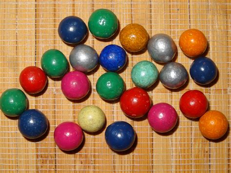 Lot Of 23 Antique Clay Marbles Pee Wee Marbles Collectible Etsy
