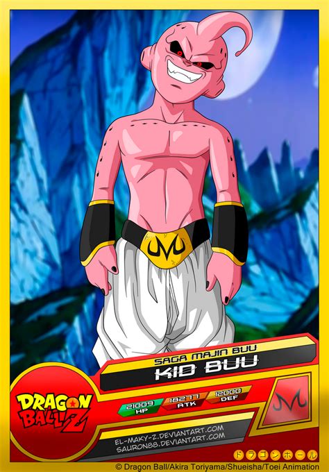 Dbzkid Buu Majin Buu Saga By El Maky Z On Deviantart