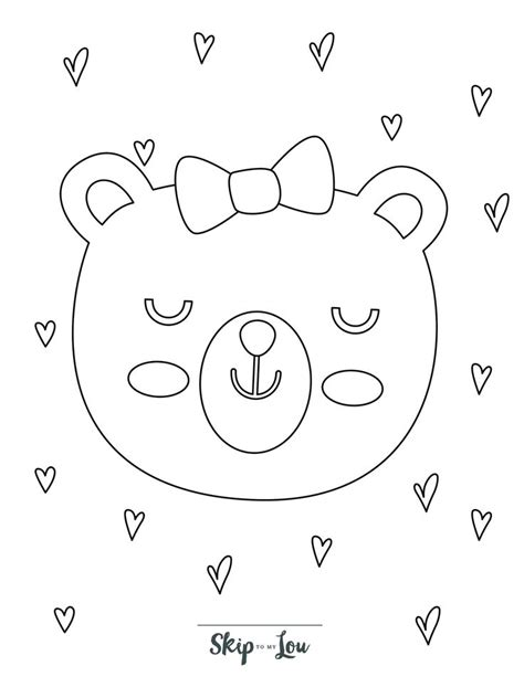 Bear Coloring Pages - Fun and Free Printable Sheets for Kids