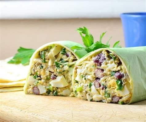 Whether you prefer designer or generic eggs, manage. Healthy Egg Salad Wrap with Quinoa - Everyday Healthy Recipes