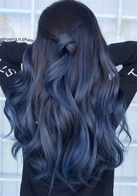Blue Hair Color Ideas For Dark Hair