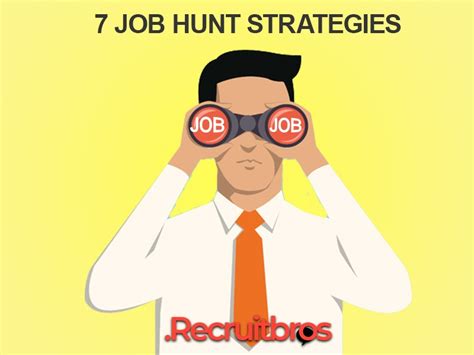 Top 12 Best Job Hunting Strategies That Works Recruitbros