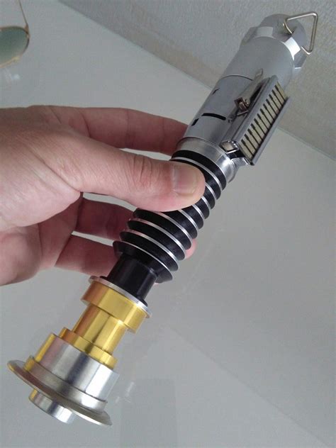 Lukes Lightsaber Hilt Luke Skywalker Esb Ep 5 Lightsaber Hilt Prop